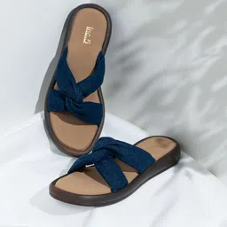 Inc 5 Women Open Toe Flats-image-41