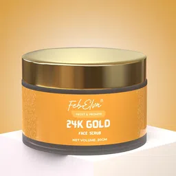 FEBELVN Gold Face Scrub With 24K Gold - 50 g-12