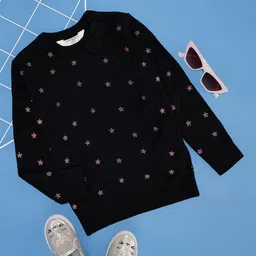 Pantaloons Junior Girls Printed Pullover-image-62