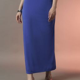 Trend Arrest Straight Fit Slit Maxi Skirt-image-48