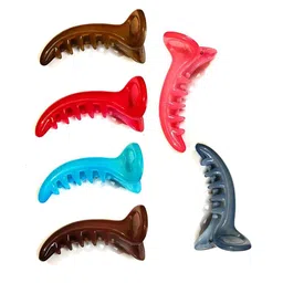 DN ENTERPRISES Women Set of 6 Banana Clip-2
