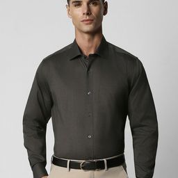 Van Heusen Custom Pure Cotton Formal Shirt-image-98