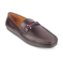 Tresmode Men Leather Loafers-image-82
