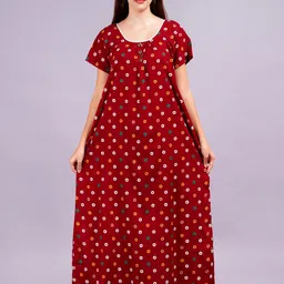 Breezly Printed Maxi Nightdress-picture-17