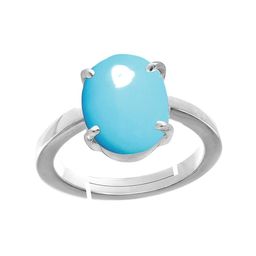 RRVGEM 11.00 KT Unheated Untreated Turquoise Firoza Ring-image-61