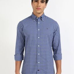 Tommy Hilfiger Men Opaque Checked Casual Shirt-image-65
