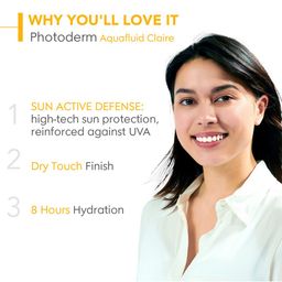 BIODERMA Set of 2 Photoderm Aquafluide SPF100+ UVA Sunscreen 40 ml each - Claire Light image 4