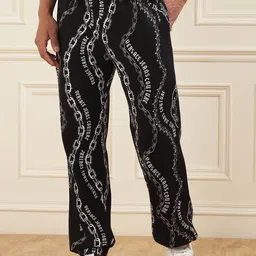 Versace Jeans Couture Men Printed Joggers Trousers-image-48