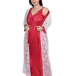 Embrave Women Maxi Nightdress-image-12