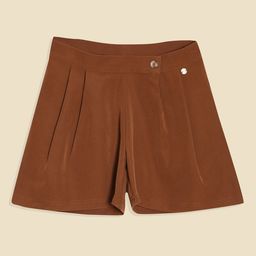 Allen Solly Junior Girls Pure Cotton Mid-Rise Regular Fit Shorts-picture-8