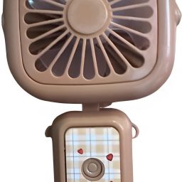 leegon PANDA HANDHELD FAN USB Charging Battery inbuild 3D Panda cartoon Square shape LED Light USB Fan-image-53