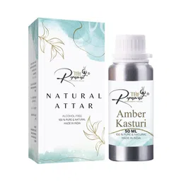 THE RUPAWAT Perfumery House Amber Kasturi Non-Alcoholic Attar - 50 ml-image-91