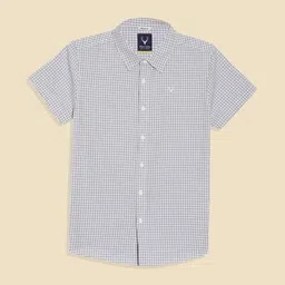 Allen Solly Junior Boys Micro Checks Checked Casual Shirt-image-90