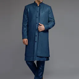 Utsav Fashion Embroidered Sherwani Set-image-29