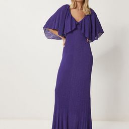 Happiness istanbul Flared Sleeve Maxi Dress-image-70