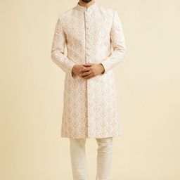 Manyavar Men Embroidered Sherwani Set-picture-24