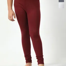 KAYU Girls Pack Of 3 Mid-Rise Ankle-Length Leggings-picture-11