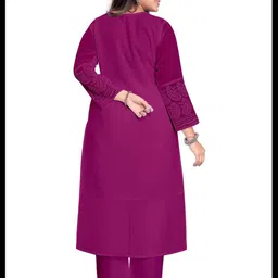 ZAZADIYA ENTERPRISE Women Purple Kurtis-picture-32