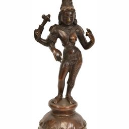 Exotic India Brown Religious Figurine Showpiece-image-81