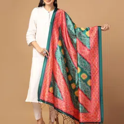 Kaizen TEXO FAB Ethnic Motifs Printed Dupatta-43