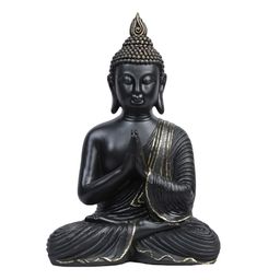 Ashnam Black Buddha Figurine Showpiece-image-33