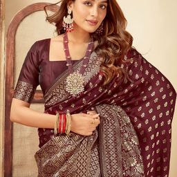 KALINI Woven Design Zari Art Silk Banarasi Saree-picture-15
