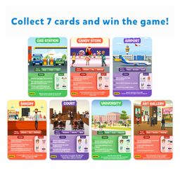 Skillmatics Card Game Guess in 10 All Around The Town Quick Game of Smart Questions  Super Fun for Travel & Family Game Night image 4