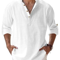 Fifth U Men White Kurta-image-61