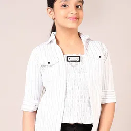 V-Mart Striped Cotton Top-32