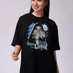Moda Rapido Women Drop-Shoulder Sleeves T-shirt-picture-1