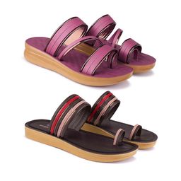 BERSACHE Women Open Toe Flats-image-85
