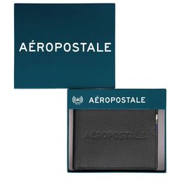 Aeropostale Unisex Leather Two Fold Wallet-8