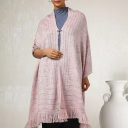 Soch Women Woven Design Acrylic Shawl-image-58
