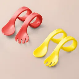 Baby Self Feeding Spoon with BPA Free material,Gum Friendly Baby Spoon-(BE2308)- Silicone-25