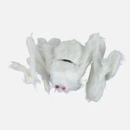Little Surprise Box LLP White Giant Furry Spider With Bendable Legs Halloween Decor-image-72