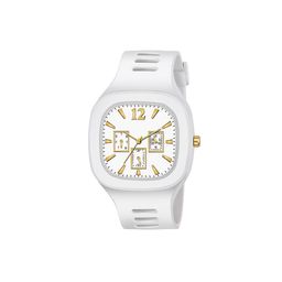 THE SHOPOHOLIC Men Dial & Straps Analogue Watch Square White-image-53