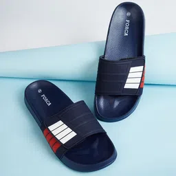 Forca Men Striped Rubber Sliders-picture-44