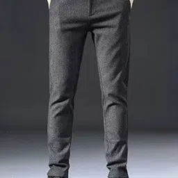 StyleCast Men Textured Slim Fit Chinos Trousers-image-61