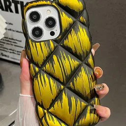 Luxury Kase Geometric Printed iPhone 13 Pro Back Case Mobile Accessories-21