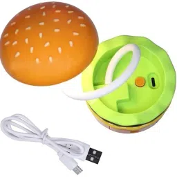 Hamburgur Shape Table Lamp Rechargeable Adjustable-39