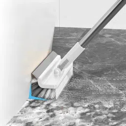 3 in 1 Scrape Corner Cleaning 180°Rotating Floor Scrub Brush with Long Handle Microfibre Wet and Dry Brush-15
