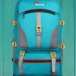 60 Litres Curve Water Resistant Rucksack For Hiking Trekking And Travel - Unisex Rucksack- 60 L-image-71
