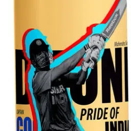 Dhoni Sipper Water Bottle For boys & Gilr Birthday (NS-156) 600 ml Water Bottle-image-93