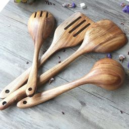 taargo crafts TAG-SG04150 Disposable Wooden Serving Spoon Set image 2