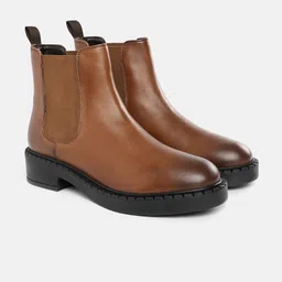 Nautica Women Mid-Top Block HeelChelsea Boots-image-89