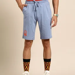 United Colors of Benetton Men Pure Cotton Slim Fit Jersey Shorts-picture-19