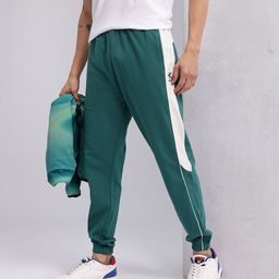 HRX by Hrithik Roshan Men Contrast Side Panel Lifestyle Track Pants-image-73