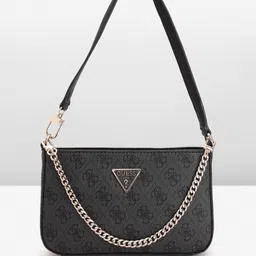 GUESS Printed PU Structured Shoulder Bag-image-58