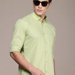 French Connection Men Smart Slim Fit Pure Cotton Casual Shirt-image-33
