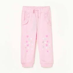 Juniors by Lifestyle Kids Pink Cotton Printed Trackpants-image-19